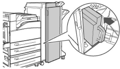 OKI MPS930B - Emptying the Punch Waste Basket - 3