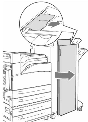 OKI MPS930B - Jam at the Stacker Upper Tray (Optional Finisher) - 2