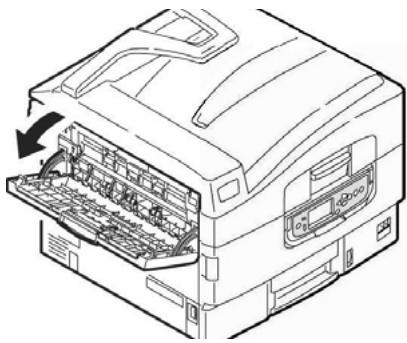 OKI MPS9650C - Para partir la bandeja de salute cara arriba - 1