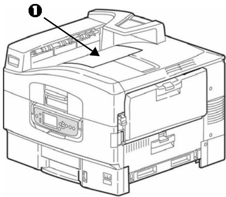 OKI MPS9650C - Face vers le bas (sortie du dessus) - 1