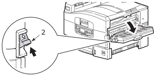 OKI MPS9650C - Printer Side Cover - 1