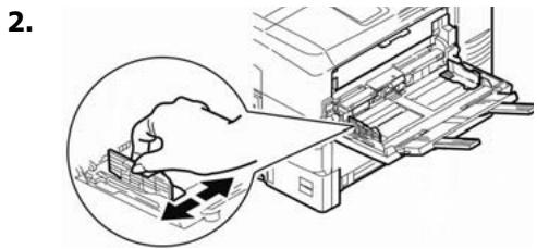 OKI MPS9650C - Loading Media, MP Tray - 2