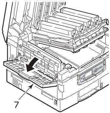 OKI MPS9650C - Paper (Media) Jams Printer Top Cover (cont.) - 1