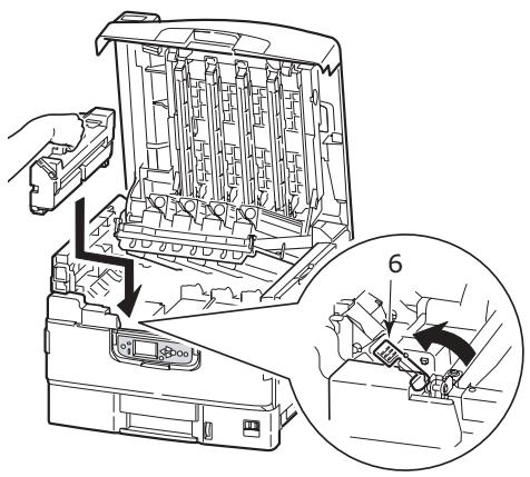 OKI MPS9650C - Paper (Media) Jams Printer Top Cover (cont.) - 2