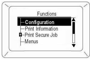 OKI MPS9650C - Changing Settings - 2