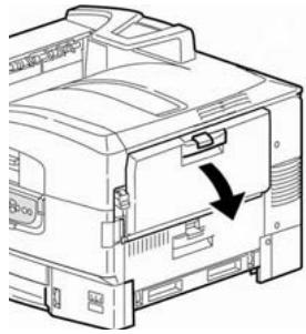 OKI MPS9650C - Loading Media, MP Tray - 1