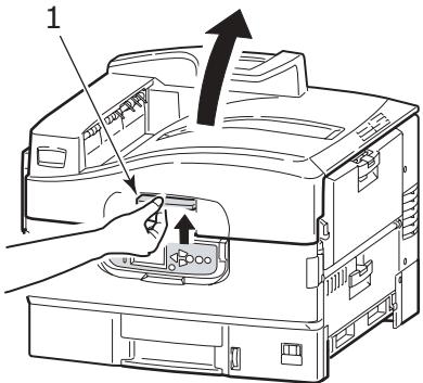 OKI MPS9650C - Capot supérieur de l'imprimante - 1