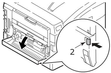 OKI MPS9650C - Tapa superior de la impresora (cont.) - 2