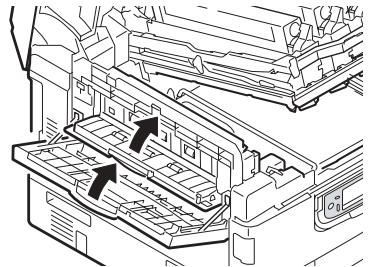 OKI MPS9650C - Bourages papier (support) capot supérieur de l'imprimante (suite) - 2