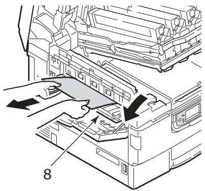 OKI MPS9650C - Paper (Media) Jams Printer Top Cover (cont.) - 2