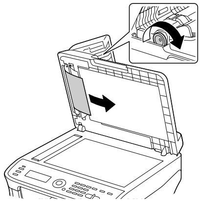 OKI MC160MFP - Suppression d'un bourrage dans le chargeur ADF - 4