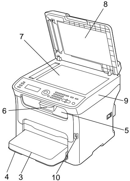 OKI MC160MFP - Vue avant - 4