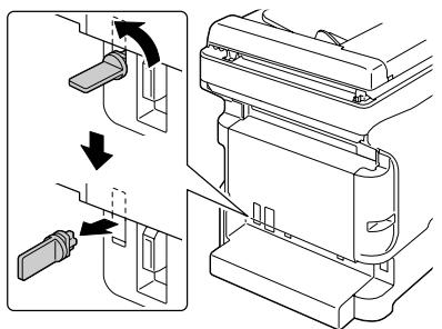 OKI MC160MFP - Installation de l'unité recto-verse - 4