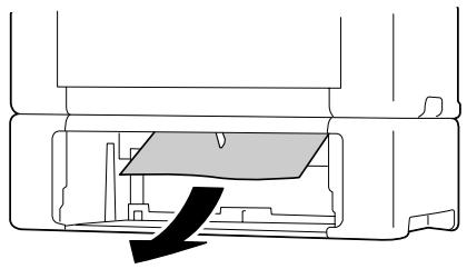 OKI MC160MFP - Suppression d'un bourrage dans le Bac 2 - 4