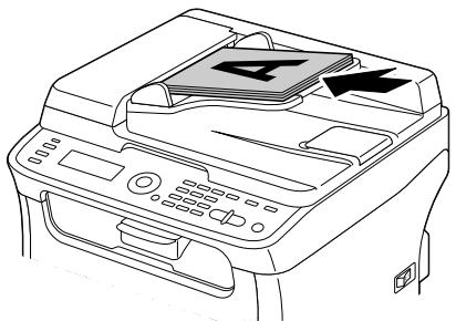 OKI MC160MFP - Placez le document à numériser. - 3