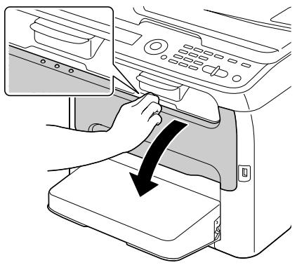 OKI MC160MFP - Appuyez sur la touche Stop/Raz. - 1