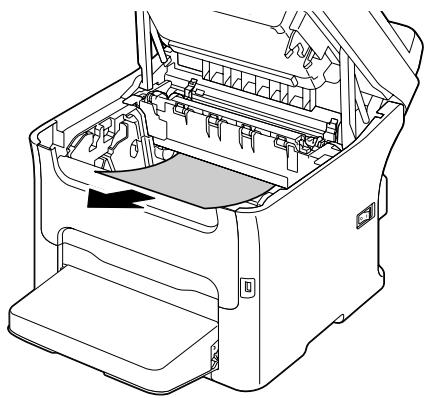 OKI MC160MFP - Retirez toute feuille coincée. - 2