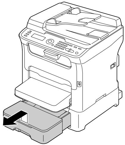 OKI MC160MFP - Suppression d'un bourrage dans le Bac 2 - 2