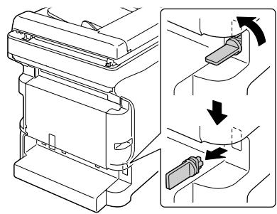 OKI MC160MFP - Installation de l'unité recto-verse - 5