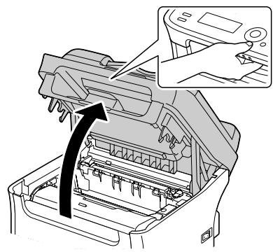OKI MC160MFP - Suppression d'un bourrage dans le Bac 2 - 10