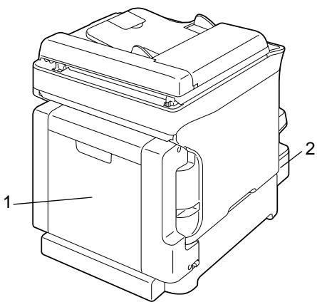 OKI MC160MFP - Vue arrêté avec options - 2