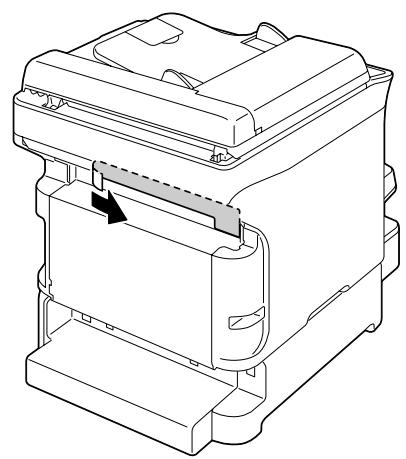 OKI MC160MFP - Installation de l'unité recto-verse - 3