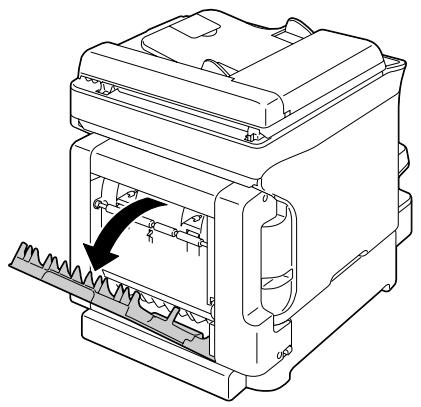 OKI MC160MFP - Nettoyage de l'entrainment papier de l'unité recto-verse - 1