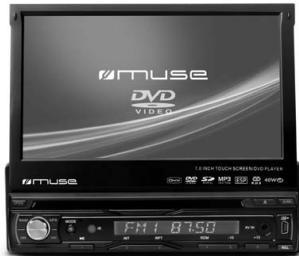 MUSE M-715 DR - AUTORADIO LECTEUR DE DVD AVEC USB & SD - 1