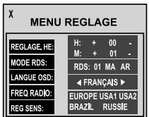 MUSE M-715 DR - RÉGLAGES PRINCIPAUX - 1