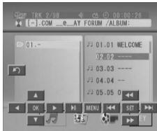 MUSE M-715 DR - LECTURE D'UN DISQUE, OPERATIONS DE BASE - 1