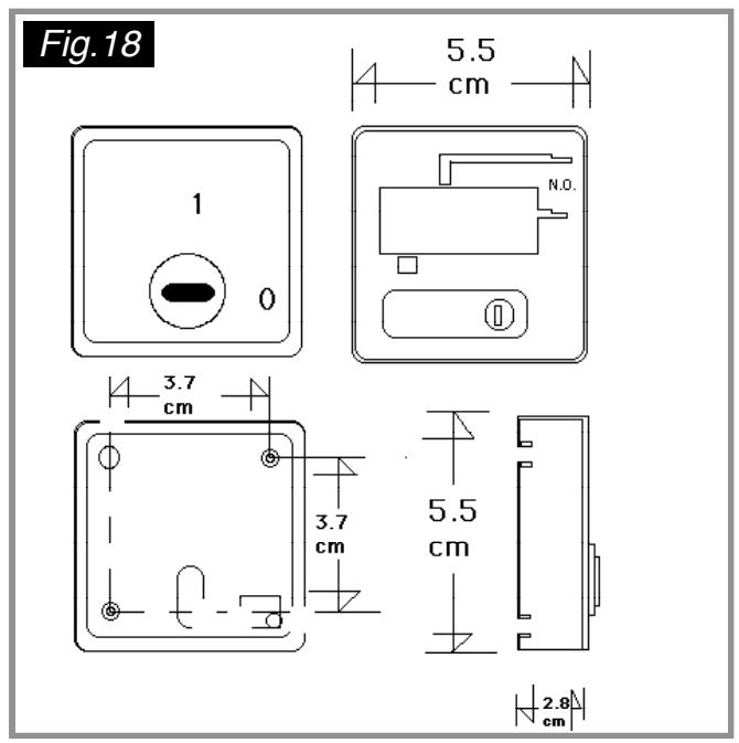 DUCATI 812-400 - Branchements électriques spéciaux: photocellules (facultatives pour HC812.03) - 1