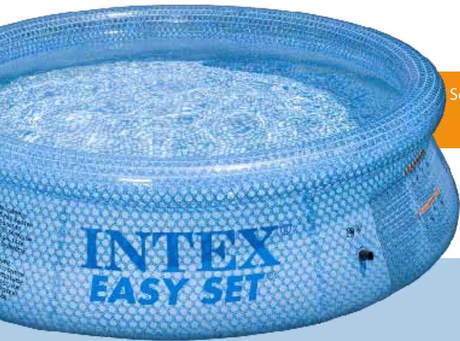 INTEX 54910 - Décors croisillons transparents ! clearview - 4