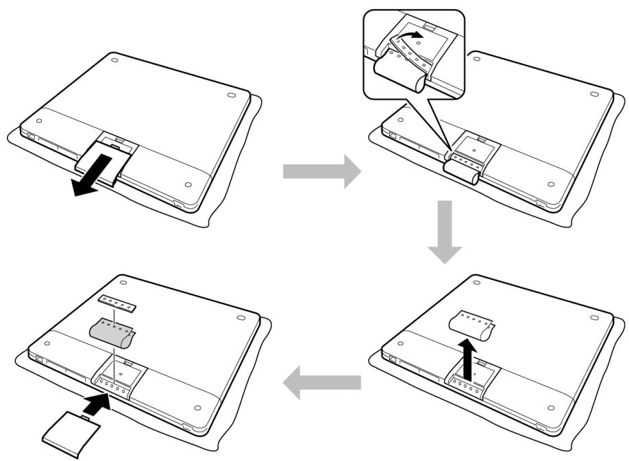 WACOM INTUOS 5 M, INTUOS 5 MEDIUM PEN ONLY, INTUOS 5 MEDIUM PEN&TOUCH, INTUOS 5 SMALL PEN&TOUCH, INTUOS 5 TOUCH L, INTUOS 5 TOUCH M, INTUOS 5 TOUCH S - PORTE-STYLET - 1