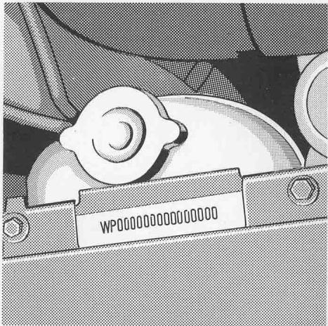 PORSCHE 928 GTS - Plaque signalétique - 1