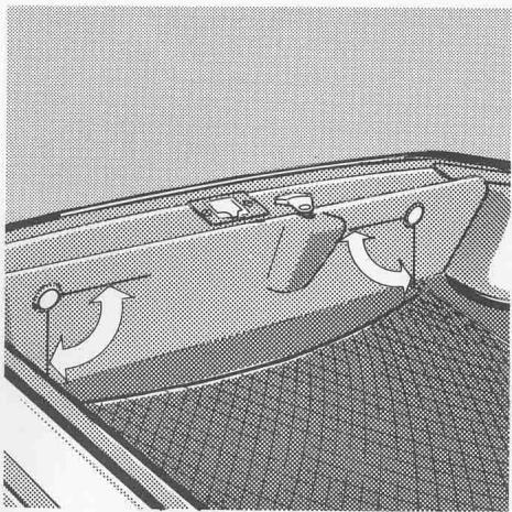 PORSCHE 928 GTS - Triangle de présignalisation, trousse de secours - 1
