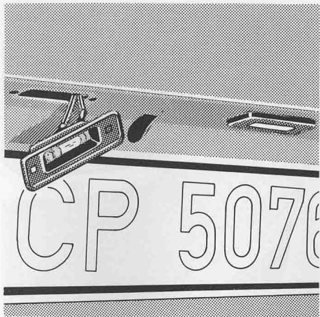 PORSCHE 928 GTS - Feux arrière - 2