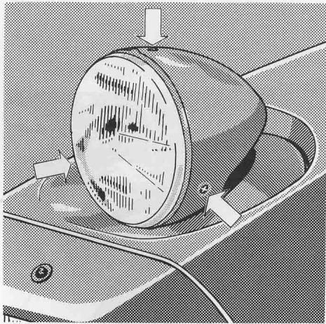 PORSCHE 928 GTS - Remplacement des ampoules - 1