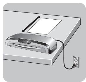 FELLOWES JUPITER A3 - Avant de proceder a la plastification - 2
