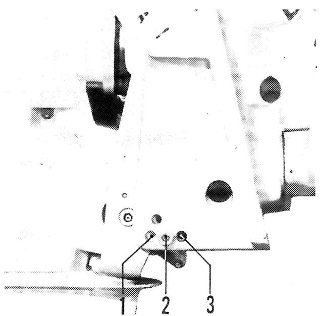 VOLVO AQ 105-100 - POSITION D'EQUILIBRAGE DU BATEAU - 1