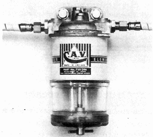 VOLVO AQ 105-100 - Contrôle et nettoyage du filtré à carburant - 2