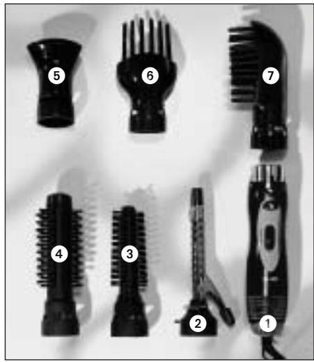 BALANCE KH 5500 WARM-AIR CURLER SET - Usage - 1