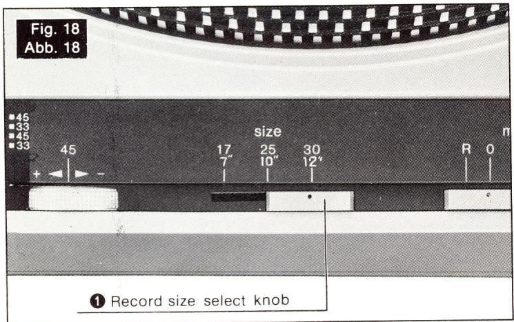 TECHNICS SL-231 - Déplacement de la touche marche/arrêt sur la position "start" (démarrage). (voir fig. 19.) - 3