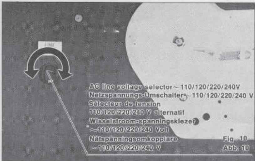 TECHNICS SL-23A - Réglages - 1