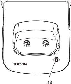 TOPCOM BUTLER 4011 - CHARGER - 4