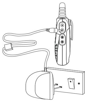 TOPCOM TWINTALKER 6800 - Batterijen OPLADEN - 2