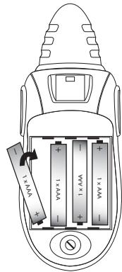 TOPCOM TWINTALKER 6800 - Batteriinstallation - 2