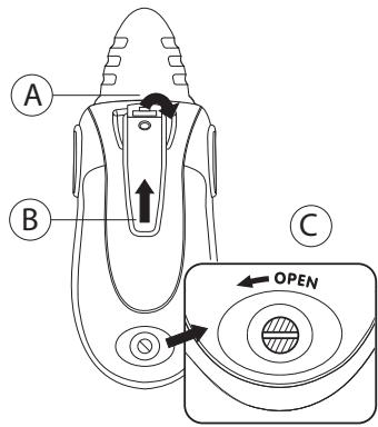 TOPCOM TWINTALKER 6800 - Władanie baterii - 1