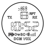 TOPCOM TWINTALKER 6800 - Laadniveau batterij /Indicatie zwakke batterij - 1
