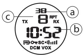 TOPCOM TWINTALKER 6800 - LCD-informasjonsskjerm - 1