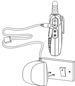 TOPCOM TWINTALKER 6800 - Batteriladenivå/Dárlig batteri-indikasjon - 4